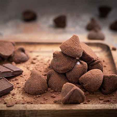 Belgian chocolate truffles