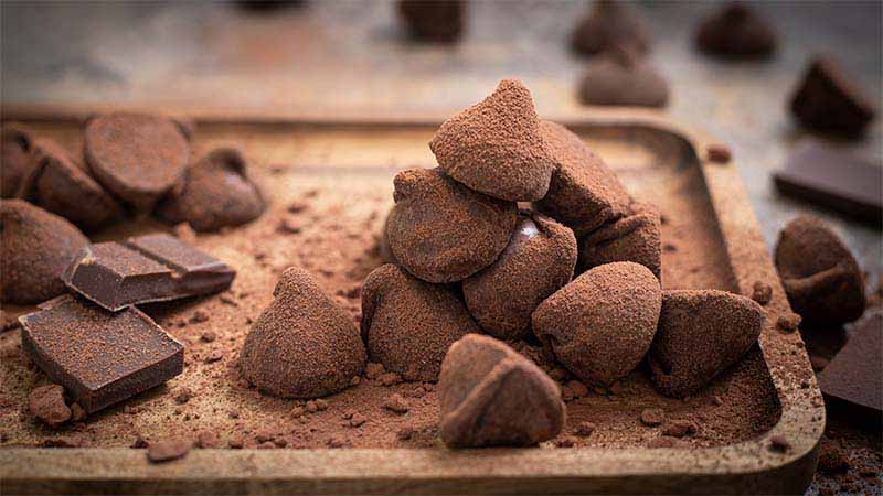 Belgian chocolate truffles