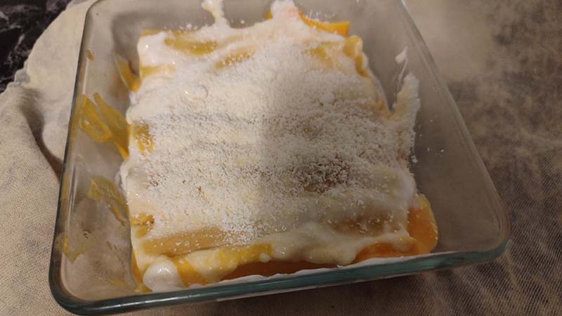 Cannelloni zucca e stracchino