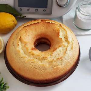 Ciambella al limone senza latte