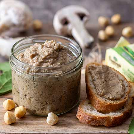 Crema di funghi per bruschette