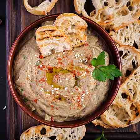 Crema di melanzane (salata de vinete)