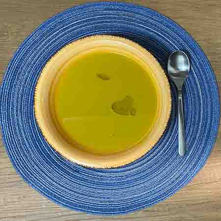 Crema di zucca e castagne