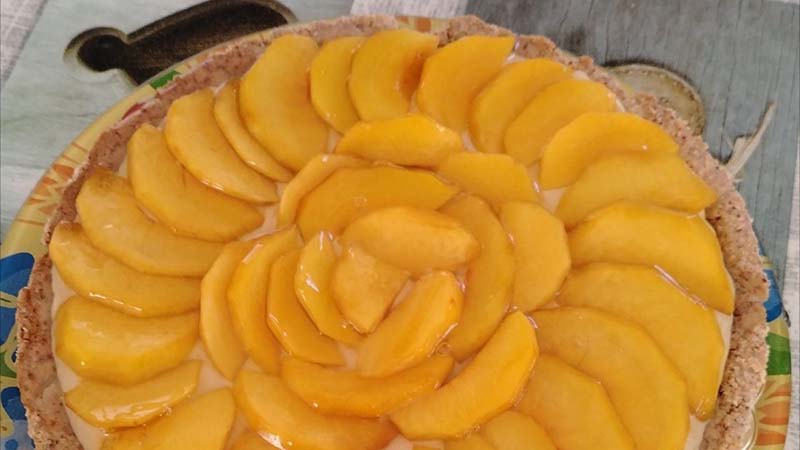 Crostata di frutta senza glutine e latte