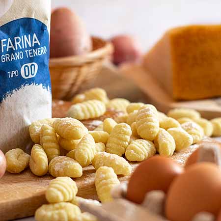 Gnocchi di patate al parmigiano