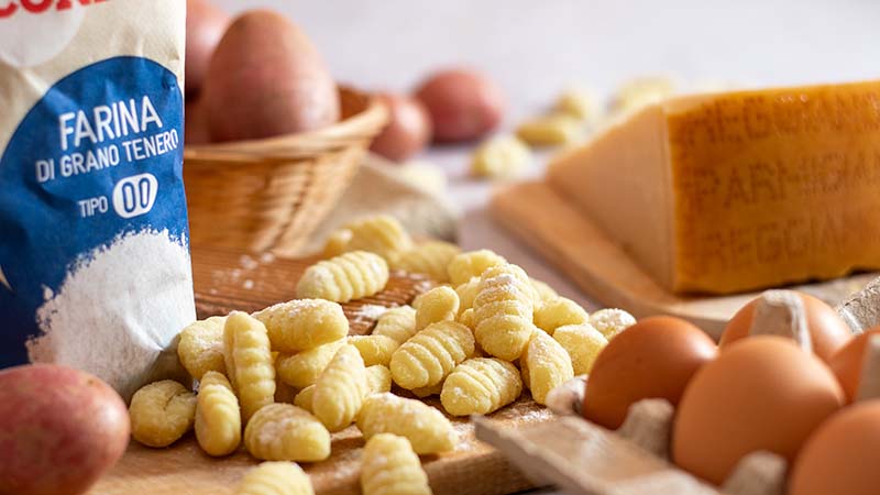 Gnocchi di patate al parmigiano