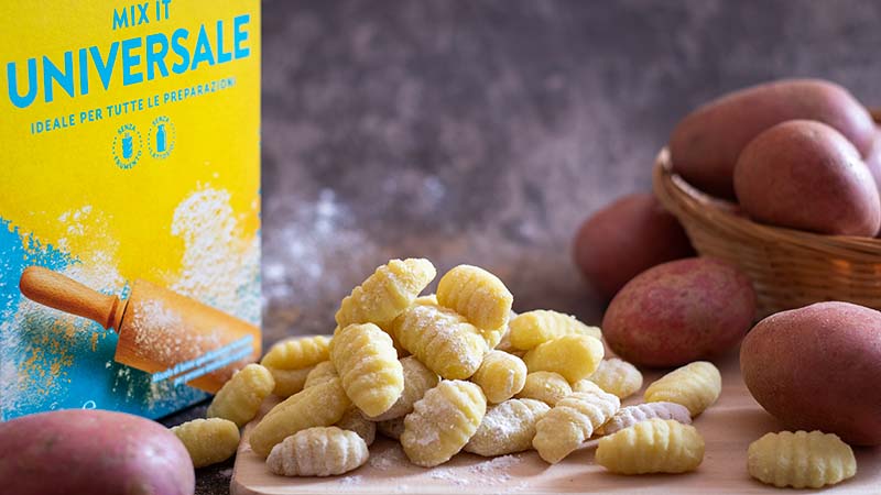 Gnocchi di patate senza glutine e senza uova