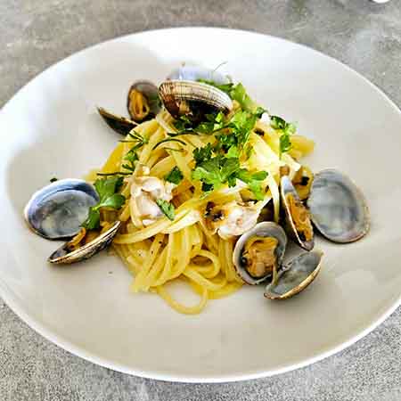 Linguine risottate alle vongole