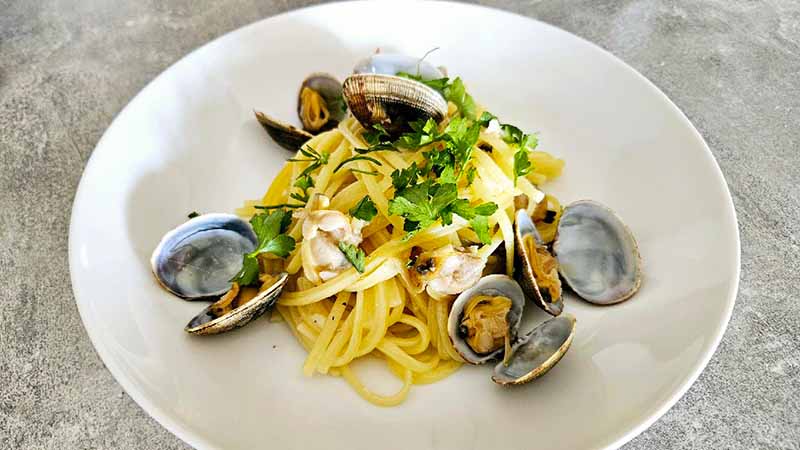 Linguine risottate alle vongole