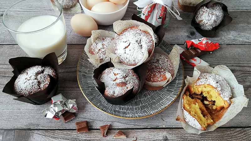 Muffin Kinder - Ricette Bimby