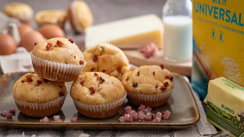 Muffin salati senza glutine