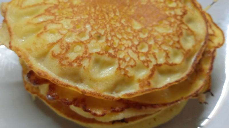 Pancake integrali senza zucchero