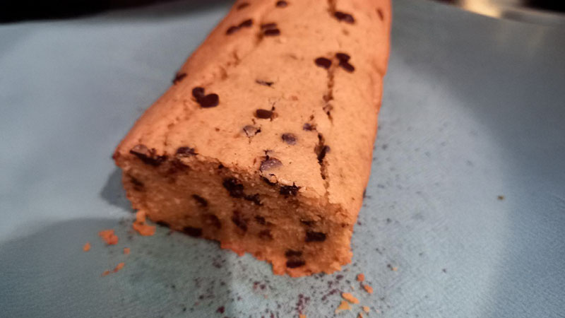 Plumcake zucca e cioccolato senza glutine