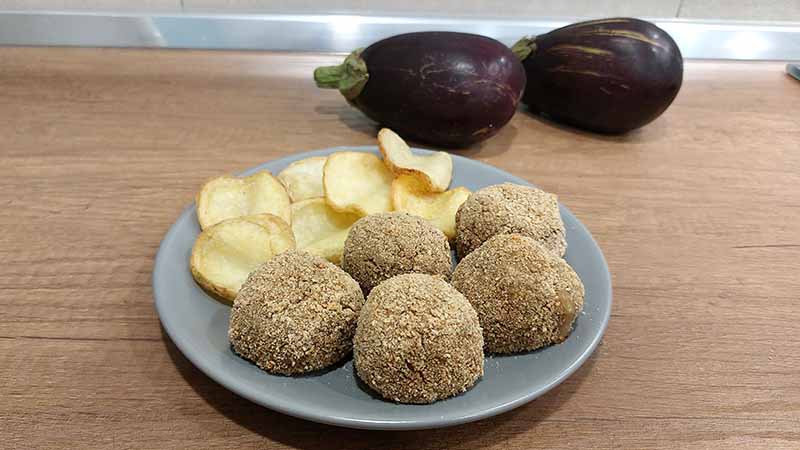 Polpette di melanzane vegan