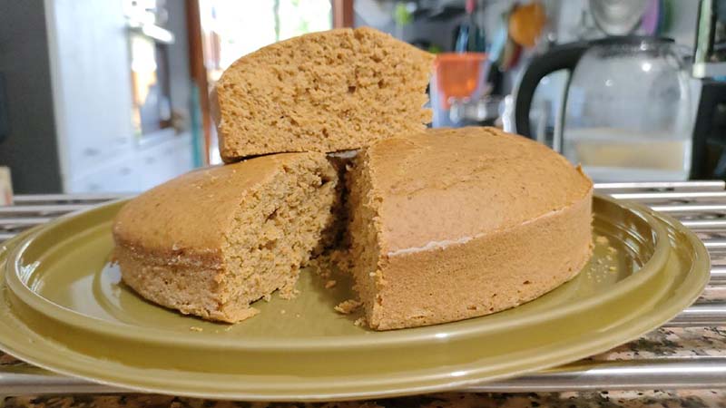 Torta alla zucca e uvetta senza zucchero