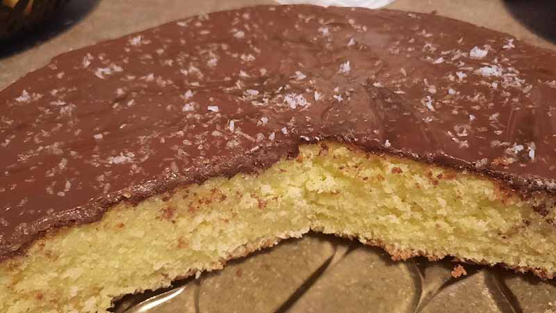 Torta cocco e Nutella