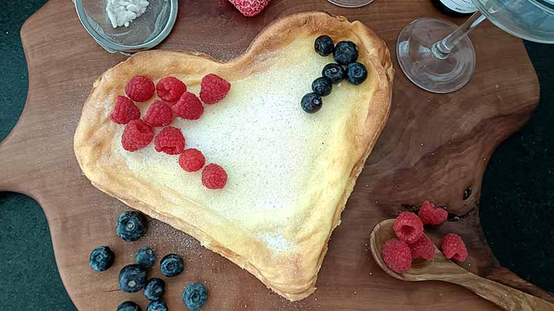 Torta di ricotta cremosa